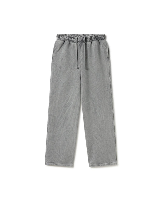 600 GSM 'VINTAGE GRAY' STRAIGHT-LEG PANTS